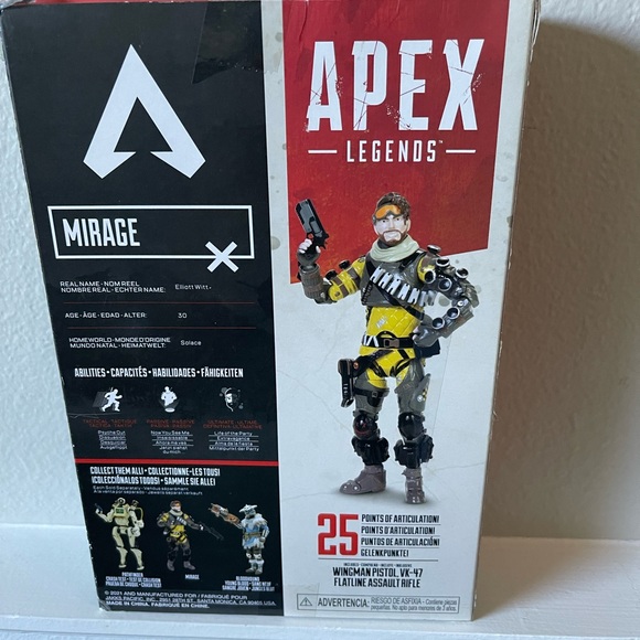 Apex Legends Mirage Action Figure - Picture 4 of 6